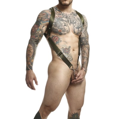 MOB - DNGEON GREEN ARREIO DE COSTAS RETA TAMANHO ÚNICO - D-243431 - Dona Pimenta