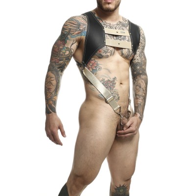 MOB - ARREIO DENGEON COM ANEL PÚNICO DOURADO TAMANHO ÚNICO - D-243435 - Dona Pimenta