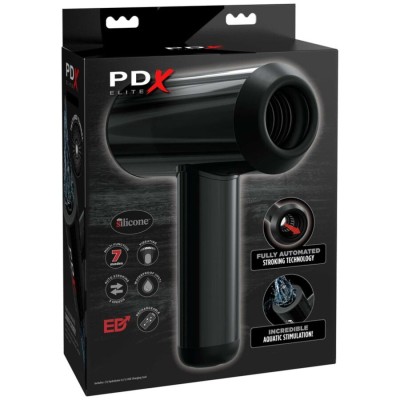 PDX ELITE - MASTURBADOR AUTOMÁTICO DUPLO AQUÃTICO - RD532 - Dona Pimenta