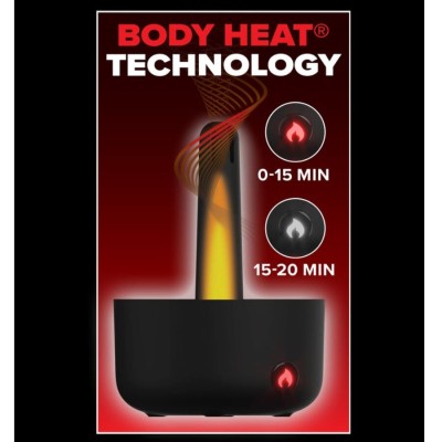 PDX ELITE - MASTURBADOR AUTOMÁTICO MILK ME HOTTER COM VIBRAÇÃO DE EFEITO DE CALOR E IMPULSÃO - RD550-23 - Dona Pimenta