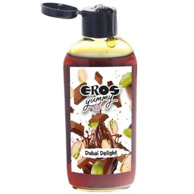 EROS - YUMMY DUBAI DELIGHT LUBRIFICANTE DE PISTACHE E CHOCOLATE 100 ML - D-243393 - Dona Pimenta