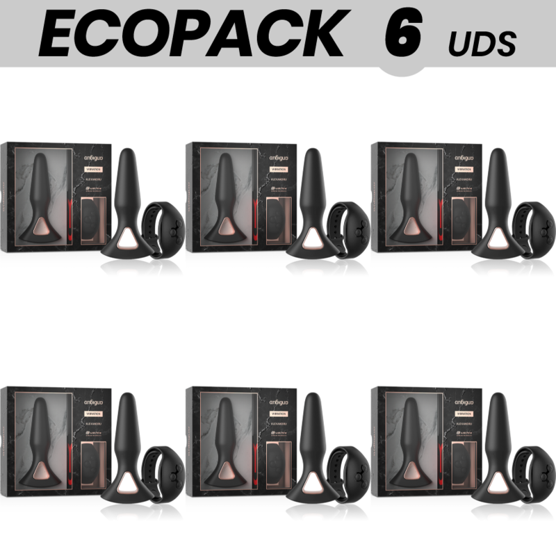 ECOPACK 6 UNIDADES - ANBIGUO WATCHME CONTROLE REMOTO VIBRADOR ANAL PLUG ALEXANDRU - D-228365 - Dona Pimenta ECOPACK 6 UNIDADES - ANBIGUO WATCHME CONTROLE REMOTO VIBRADOR ANAL PLUG ALEXANDRU - D-228365 - Dona Pimenta