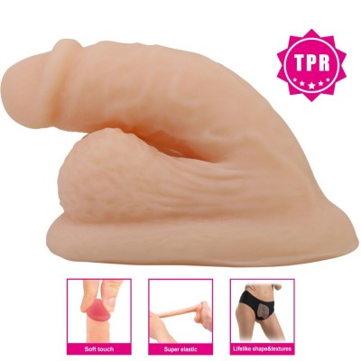 PRETTY LOVE - WILDON DILDO ULTRA REALISTA E ELÃSTICO 10 CM NATURAL - D-242900 - Dona Pimenta