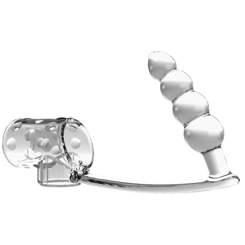 PRETTY LOVE - MANGA PARA PÉNIS COM PLUG ANAL TRANSPARENTE - D-242902 - Dona Pimenta PRETTY LOVE - MANGA PARA PÉNIS COM PLUG ANAL TRANSPARENTE - D-242902 - Dona Pimenta