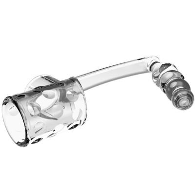 PRETTY LOVE - MANGA PARA PÉNIS COM PLUG ANAL TRANSPARENTE - D-242902 - Dona Pimenta