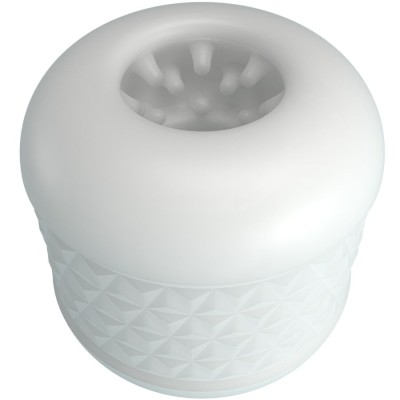 PRETTY LOVE - MASTURBADOR MASCULINO CRYSTLE BRANCO - D-242908 - Dona Pimenta