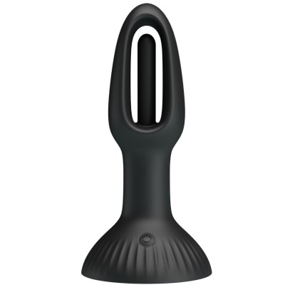 PRETTY LOVE - PLUG ANAL HUBERT COM 7 MODOS DE VIBRAÇÃO - D-242905 - Dona Pimenta