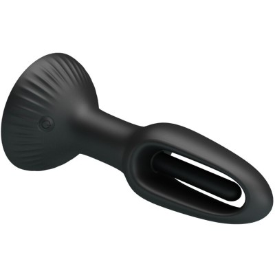PRETTY LOVE - PLUG ANAL HUBERT COM 7 MODOS DE VIBRAÇÃO - D-242905 - Dona Pimenta