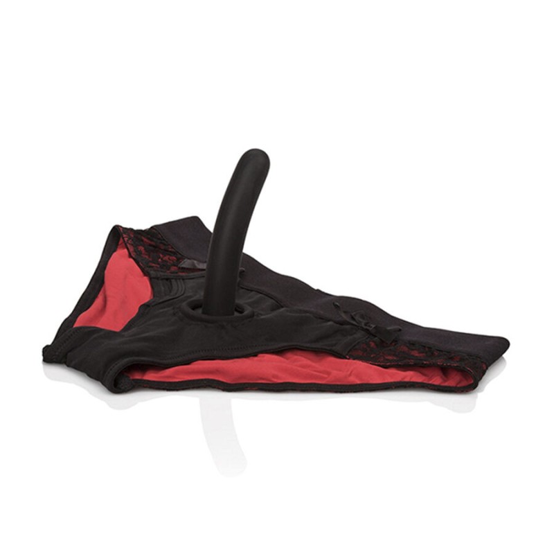 CALEXOTICS - SCANDAL CONJUNTO DE CALCINHA VERMELHA COM CONSOLO TAMANHO P/M - D-243655 - Dona Pimenta CALEXOTICS - SCANDAL CONJUNTO DE CALCINHA VERMELHA COM CONSOLO TAMANHO P/M - D-243655 - Dona Pimenta