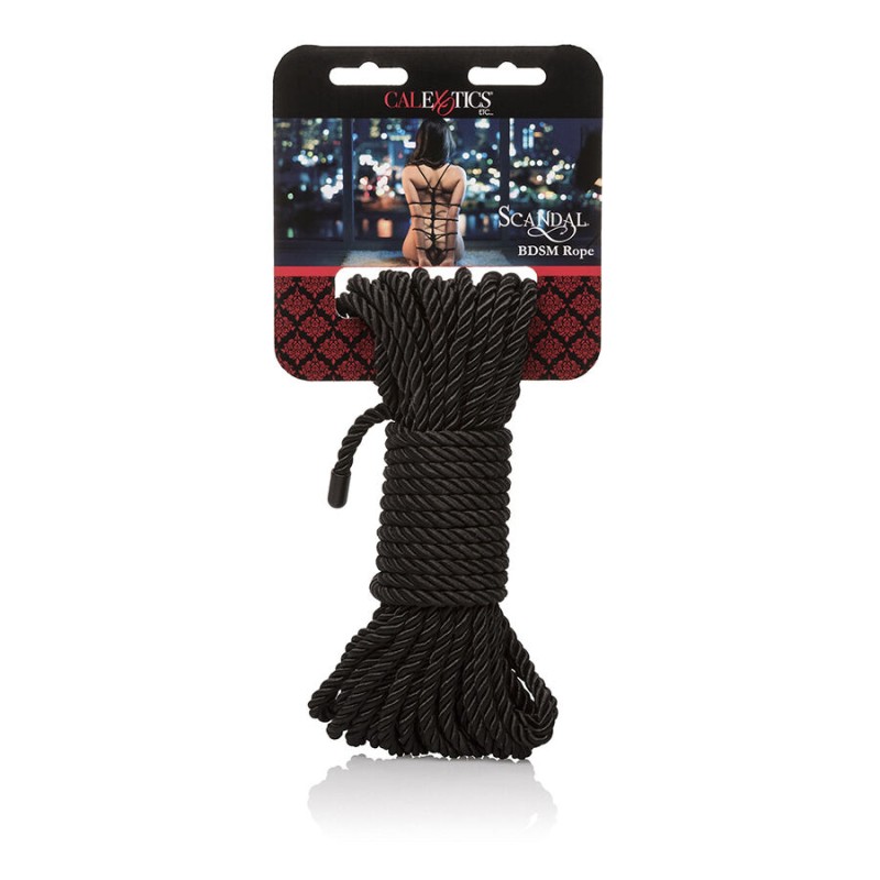 CALEXOTICS - SCANDAL BDSM PRETA SCANDAL 10 M - D-243627 - Dona Pimenta