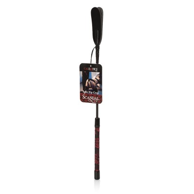 CALEXOTICS - SCANDAL CHICOTE VERMELHO COM PONTA DUPLA - D-243644 - Dona Pimenta