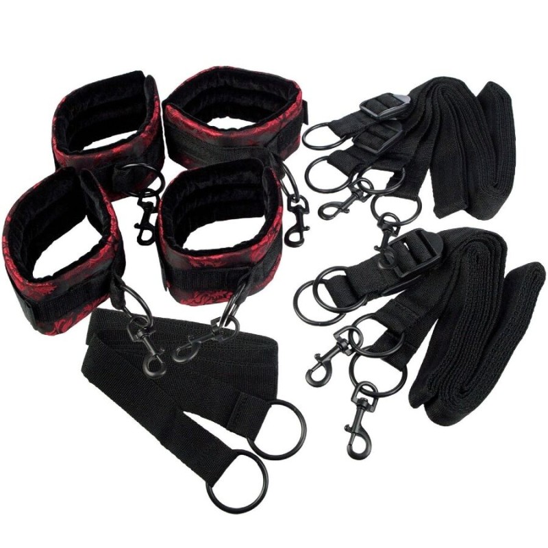 CALEXOTICS - SCANDAL CONJUNTO DE ABRAÇADEIRAS PARA CAMA - D-243659 - Dona Pimenta CALEXOTICS - SCANDAL CONJUNTO DE ABRAÇADEIRAS PARA CAMA - D-243659 - Dona Pimenta