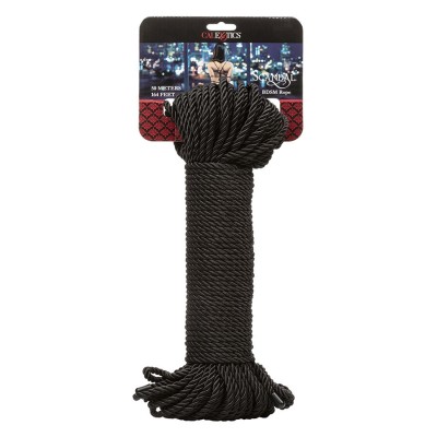 CALEXOTICS - SCANDAL CORDA BDSM PRETA 50 M - D-243669 - Dona Pimenta