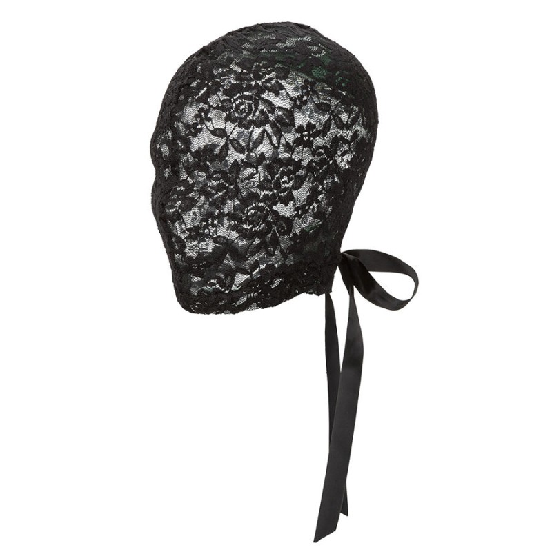 CALEXOTICS - SCANDAL BALALAVA DE RENDA PRETA COM LAÇO - D-243675 - Dona Pimenta CALEXOTICS - SCANDAL BALALAVA DE RENDA PRETA COM LAÇO - D-243675 - Dona Pimenta