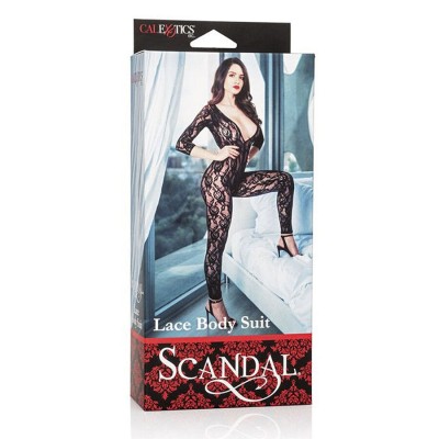 CALEXOTICS - SCANDAL BODY DE RENDA PRETA - D-243633 - Dona Pimenta
