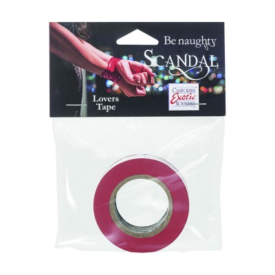 CALEXOTICS - SCANDAL FITA DE BONDAGE VERMELHA - D-243630 - Dona Pimenta