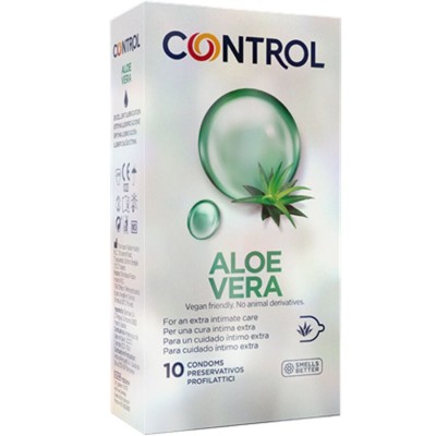 CONTROLE DE PRESERVATIVOS ALOE VERA 10 UNIDADES - D-229605 - Dona Pimenta