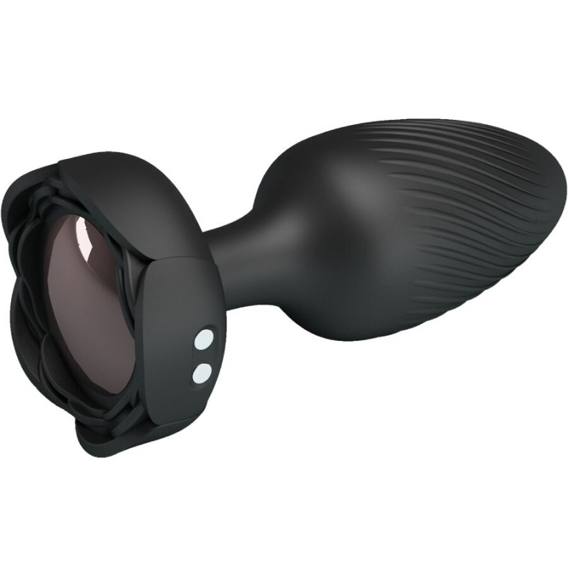 PRETTY LOVE - VARIAN ANAL PLUG COM LUZ LED PRETO 10,8 CM - D-242895 - Dona Pimenta PRETTY LOVE - VARIAN ANAL PLUG COM LUZ LED PRETO 10,8 CM - D-242895 - Dona Pimenta