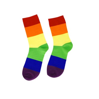 PRIDE - MEIAS LGBT TAMANHO P/M - D-243907 - Dona Pimenta