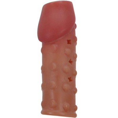 PRETTY LOVE - MANGA PARA PÉNIS APERTADA E VOLUMOSA NATURAL - D-242890 - Dona Pimenta