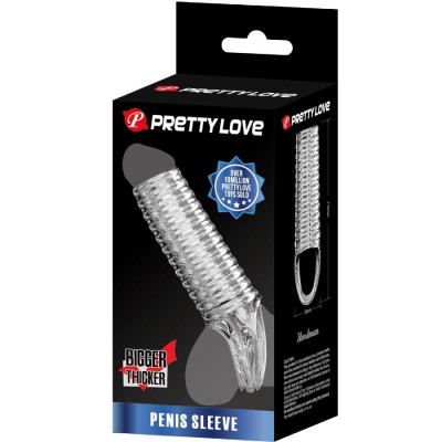 PRETTY LOVE - HARTMAN PENIS SHEATH TRANSPARENTE - D-242891 - Dona Pimenta