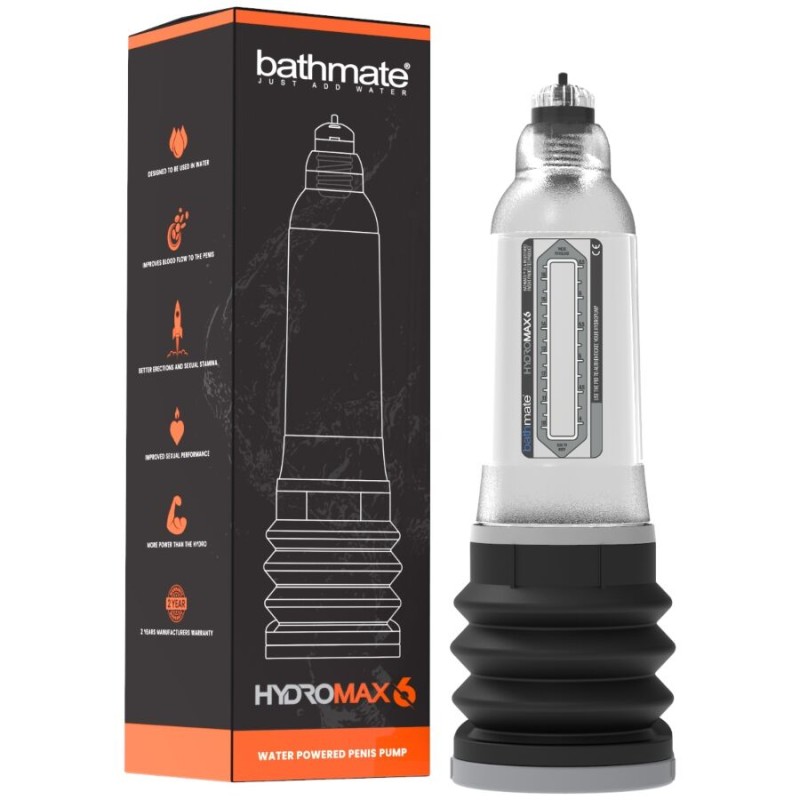 BATHMATE - HYDROMAX 6 TRANSPARENTE - D-243059 - Dona Pimenta BATHMATE - HYDROMAX 6 TRANSPARENTE - D-243059 - Dona Pimenta