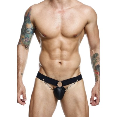 MOB - DNGEON BLACK CHAIN JOCKSTRAP TAMANHO ÚNICO - D-243412 - Dona Pimenta