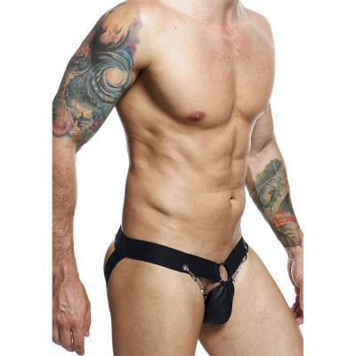MOB - DNGEON BLACK CHAIN JOCKSTRAP TAMANHO ÚNICO - D-243412 - Dona Pimenta