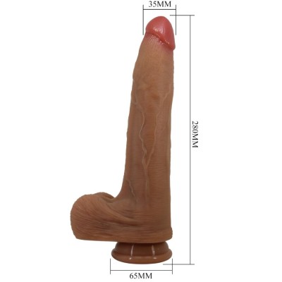 PRETTY LOVE - ADLEY DILDO ULTRA REALISTA 28 CM - D-242899 - Dona Pimenta