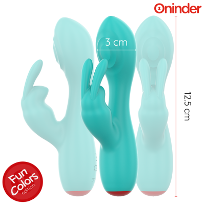 ONINDER CUTE - LOVE BUNNY VIBRADOR CLITÓRISMO PONTO G - APLICATIVO MUNDIAL GRATUITO - D-242094 - Dona Pimenta