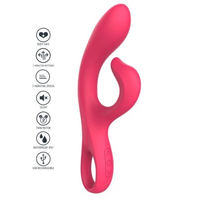 XOCOON - VIBRADOR ENDLESS ORGASM G-SPOT FÚCSIA - D-243616 - Dona Pimenta