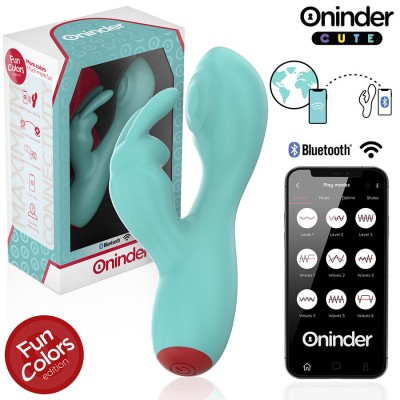 ONINDER CUTE - LOVE BUNNY VIBRADOR CLITÓRISMO PONTO G - APLICATIVO MUNDIAL GRATUITO - D-242094 - Dona Pimenta