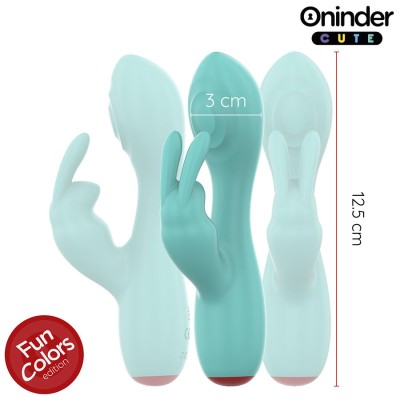 ONINDER CUTE - LOVE BUNNY VIBRADOR CLITÓRISMO PONTO G - APLICATIVO MUNDIAL GRATUITO - D-242094 - Dona Pimenta