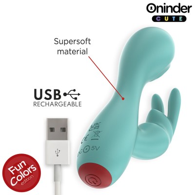 ONINDER CUTE - LOVE BUNNY VIBRADOR CLITÓRISMO PONTO G - APLICATIVO MUNDIAL GRATUITO - D-242094 - Dona Pimenta