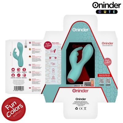 ONINDER CUTE - LOVE BUNNY VIBRADOR CLITÓRISMO PONTO G - APLICATIVO MUNDIAL GRATUITO - D-242094 - Dona Pimenta