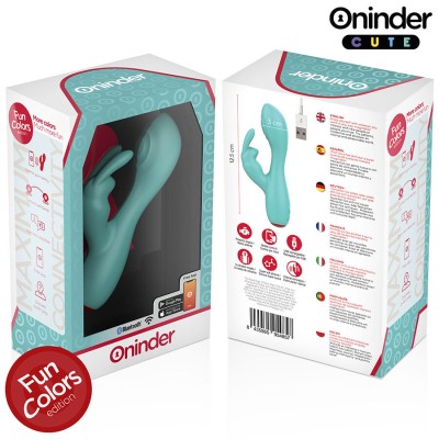 ONINDER CUTE - LOVE BUNNY VIBRADOR CLITÓRISMO PONTO G - APLICATIVO MUNDIAL GRATUITO - D-242094 - Dona Pimenta