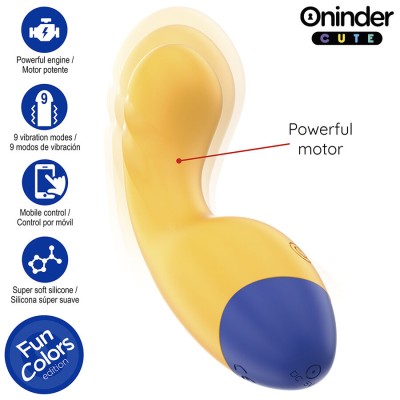 ONINDER CUTE - LOVE BUDDY MASTER VIBRADOR DE PONTO G - APLICATIVO MUNDIAL GRATUITO - D-242091 - Dona Pimenta