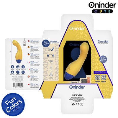 ONINDER CUTE - LOVE BUDDY MASTER VIBRADOR DE PONTO G - APLICATIVO MUNDIAL GRATUITO - D-242091 - Dona Pimenta