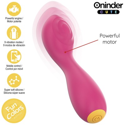 ONINDER CUTE - LOVE BUDDY MASTER VIBRADOR DE PONTO G - APLICATIVO MUNDIAL GRATUITO - D-242093 - Dona Pimenta