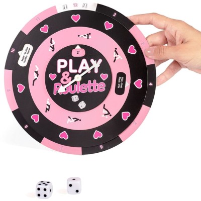 JOGO SECRETO E ROLETA - JOGO DE DADOS E ROLETA (ES/PT/EN/FR) - D-232980 - Dona Pimenta