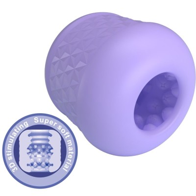 PRETTY LOVE - MASTURBADOR MASCULINO CORY ROXO - D-242909 - Dona Pimenta