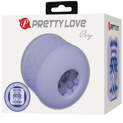 PRETTY LOVE - MASTURBADOR MASCULINO CORY ROXO - D-242909 - Dona Pimenta
