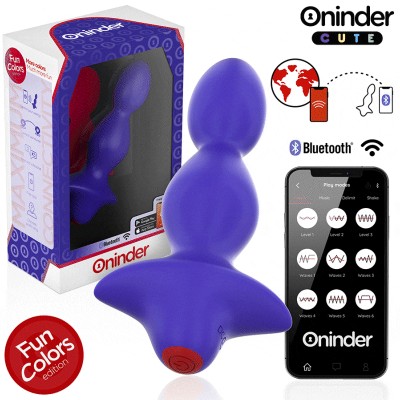 ONINDER CUTE - PLUG ANAL VIBRANTE LOVE BUTT - APLICATIVO MUNDIAL GRATUITO - D-242099 - Dona Pimenta