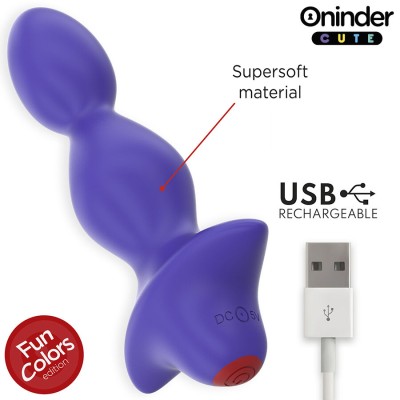 ONINDER CUTE - PLUG ANAL VIBRANTE LOVE BUTT - APLICATIVO MUNDIAL GRATUITO - D-242099 - Dona Pimenta