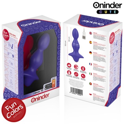 ONINDER CUTE - PLUG ANAL VIBRANTE LOVE BUTT - APLICATIVO MUNDIAL GRATUITO - D-242099 - Dona Pimenta