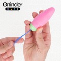 ONINDER CUTE - OVO VIBRO-GIRATÃRIO LOVE PLEASURE 360 SILICONE - APLICATIVO MUNDIAL GRATUITO - D-242098 - Dona Pimenta