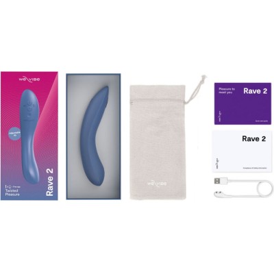 WE-VIBE - RAVE 2 VIBRADOR G-SPOT AZUL - D-238311 - Dona Pimenta