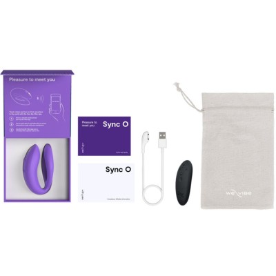 WE-VIBE - SYNC O VIBRADOR FLEXÍVEL CONTROLE REMOTO VERDE ESCURO - D-238123 - Dona Pimenta