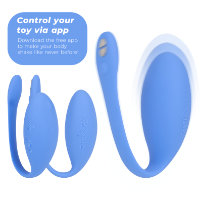 OVO VIBRANTE WE-VIBE JIVE BLUE - D-213780 - Dona Pimenta