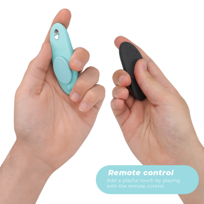 WE-VIBE - MOXIE + CLITORAL VIBRATOR AQUA - D-235691 - Dona Pimenta